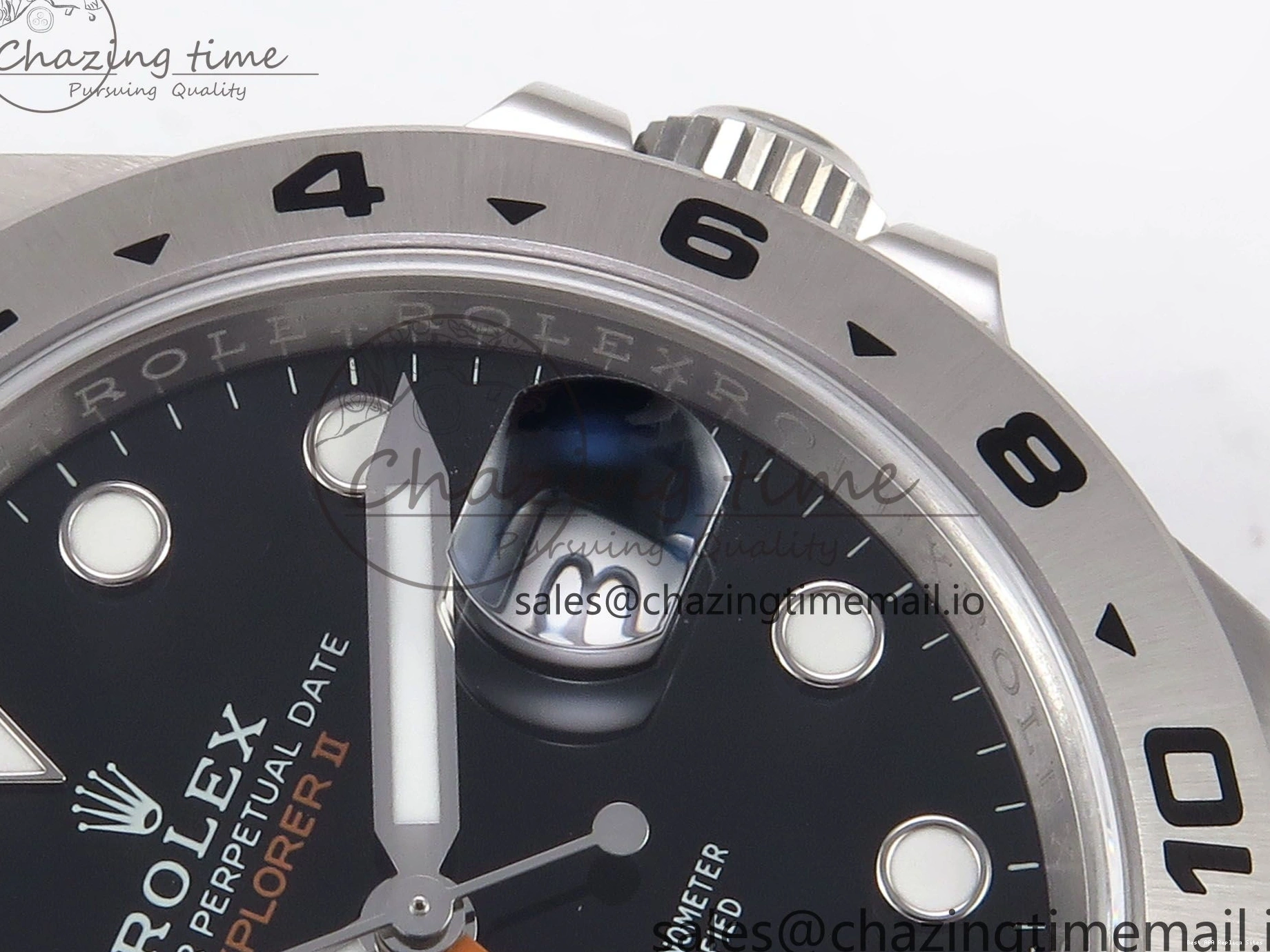 AAA Replica Watches Clean Bracelet 226570 1:1 SS II Upgraded 42mm CHS Best Black Edition Dial Explorer DD3285 904L on 1091 0119